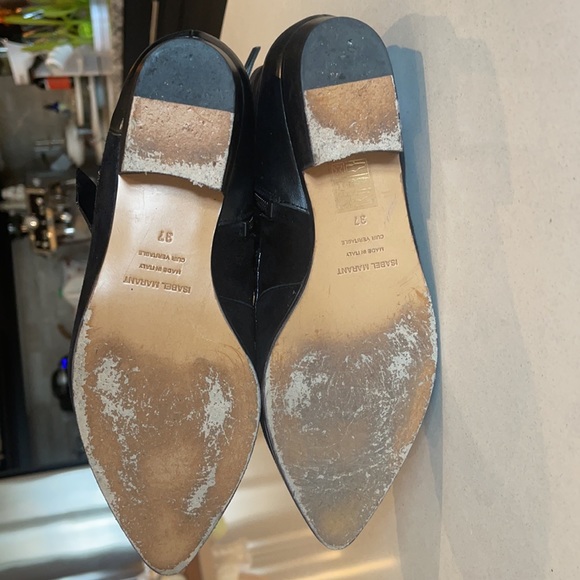 Isabel Marant Rowi Ankle Boot (Black/Zebra) - Picture 6 of 8